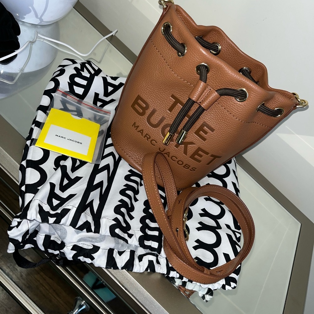 Brown Marc Jacob Bucket Bag